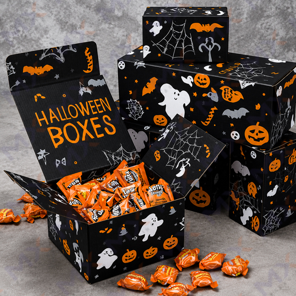 Custom Halloween Treat Boxes
